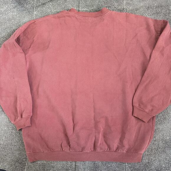 Mens Vintage 90s Paramount Pictures Pastel Pink Promo Crewneck Sweatshirt Sz 2XL - Picture 4 of 4